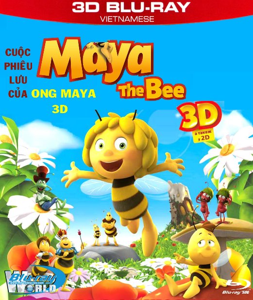 Z125. MAYA THE BEE MOVIE - CUỘC PHIÊU LƯU CỦA ONG MAYA 3D50G (DTS-HD 5.1)